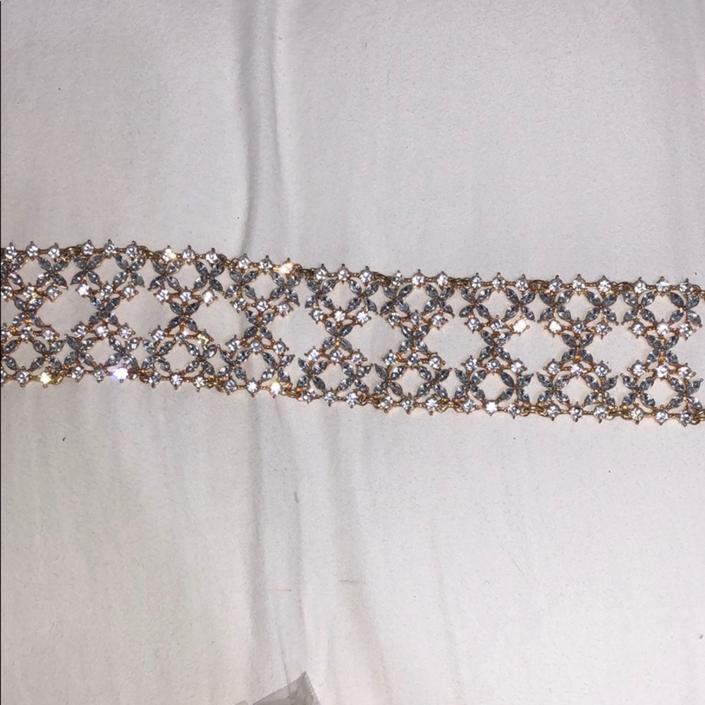 Diamond choker necklace